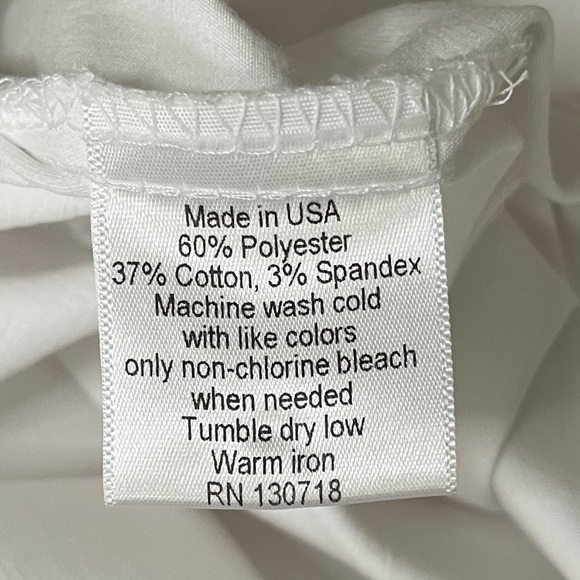 Golden Wear White Golf Capri Pant - Size 12 - Picture 8 of 10